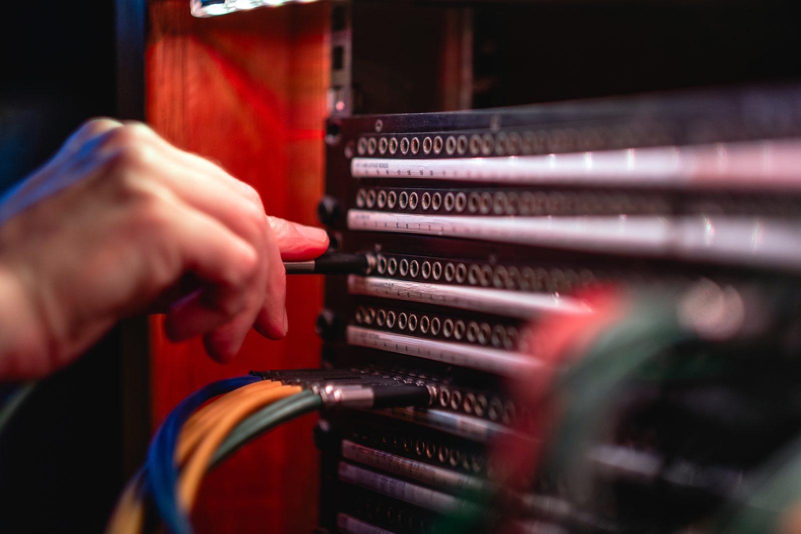 Patch cables detail